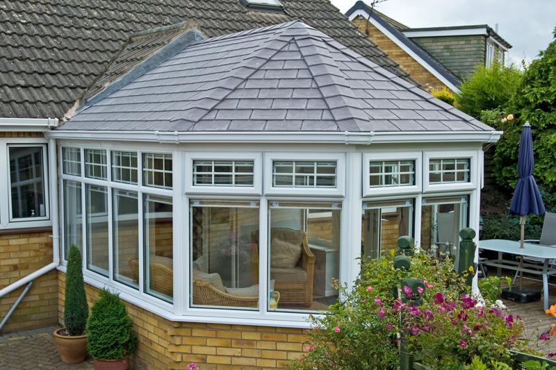 conservatory slate roofed